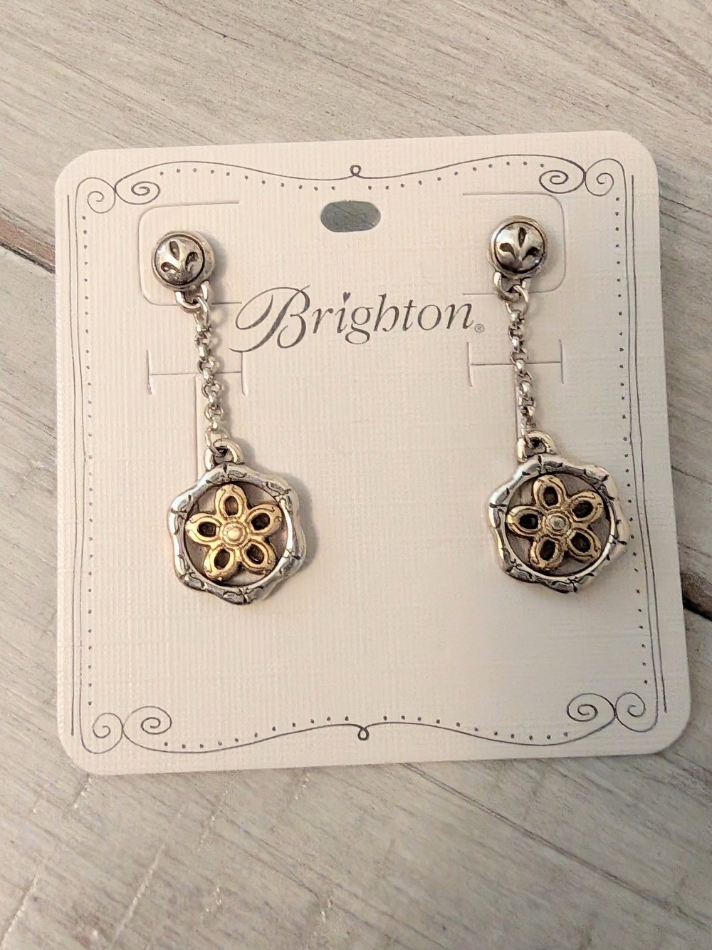 Brighton Mai Jin Flower Earrings